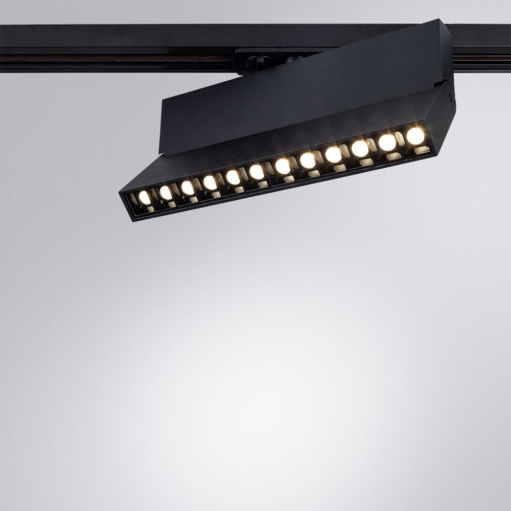 Трековый светильник Arte Lamp Flash A4572PL-1BK