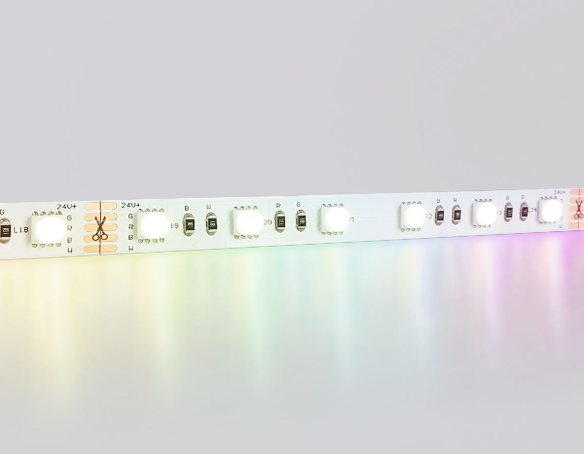 Светодиодная лента Ambrella Light LED Strip 24В 5050 10Вт/м RGBW+3000K 5м IP20 GS4401