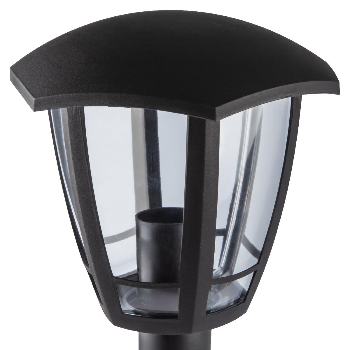 Садово-парковый светильник ЭРА НТУ 07-40-002 «Валенсия 4» черный Б0051192