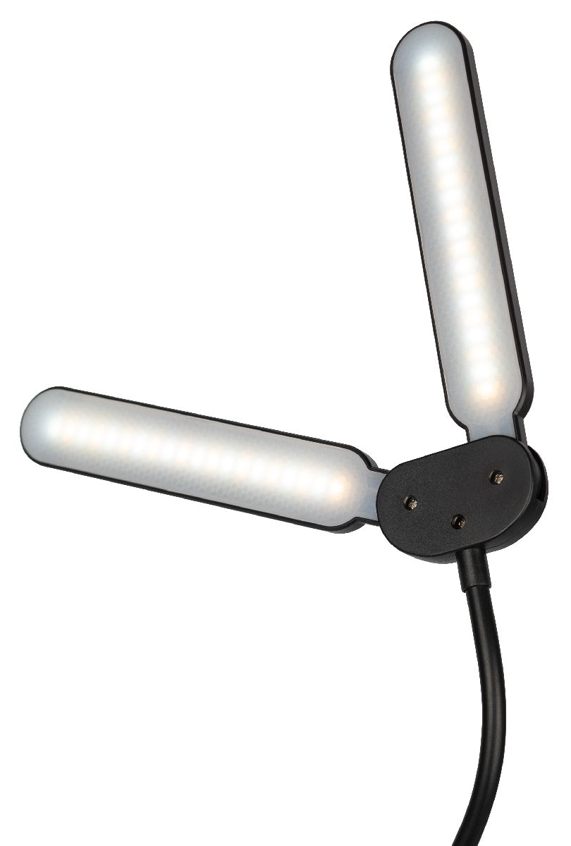 Настольная лампа Эра NLED-512-6W-BK Б0057208