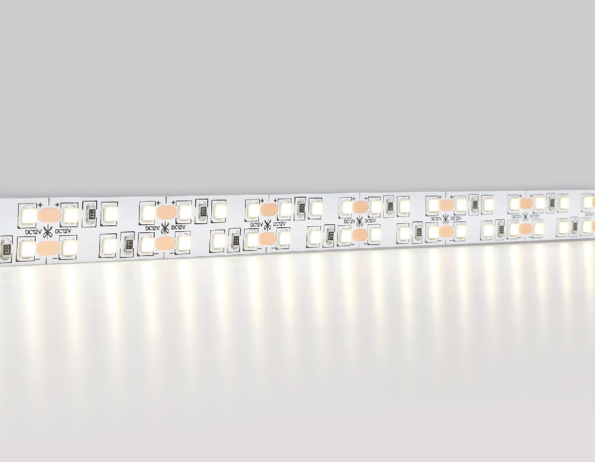 Светодиодная лента двухрядная Ambrella Light LED Strip 12В 2835 24Вт/м 4500K 5м IP20 GS1702