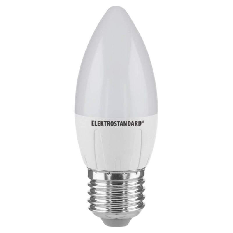 Лампа светодиодная Elektrostandard E27 6W 4200K свеча матовая 4690389055287