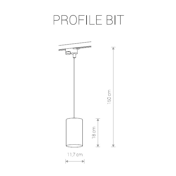 Трековый светильник Nowodvorski Profile Bit 9333