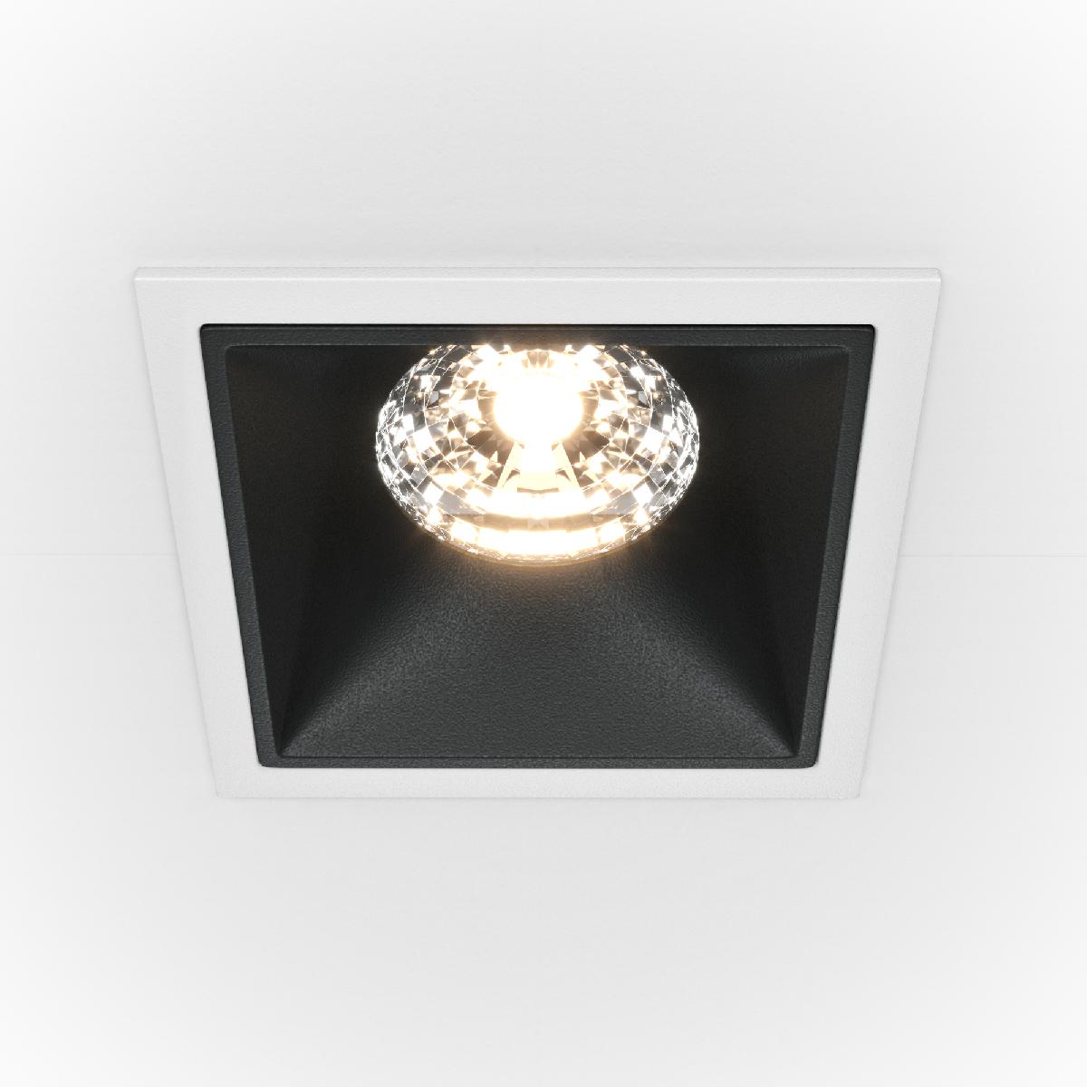 Встраиваемый светильник Maytoni Technical Alfa LED DL043-01-15W4K-D-SQ-WB