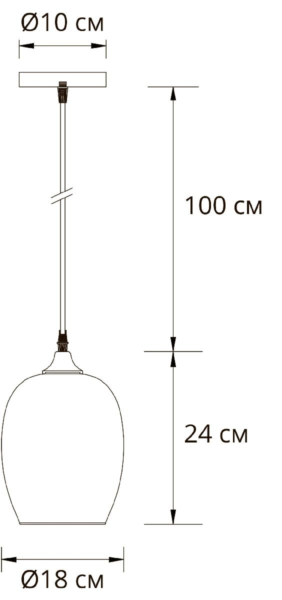 Подвесной светильник Arte Lamp Propus A4344SP-1PB