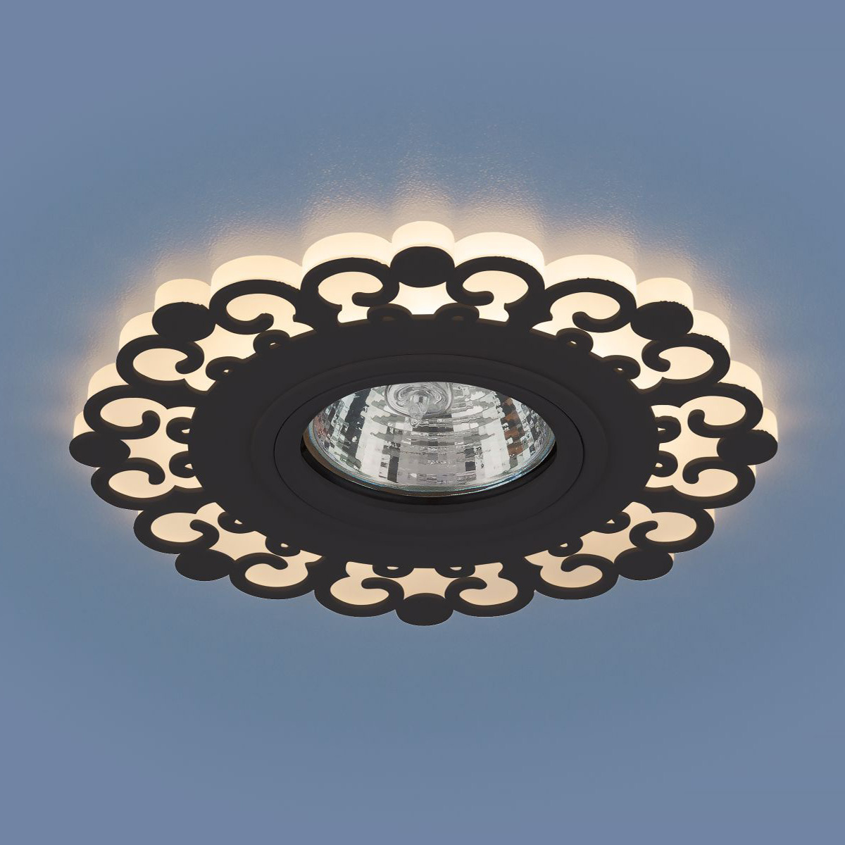 Встраиваемый светильник Elektrostandard 2196 MR16 BK черный 4690389101007