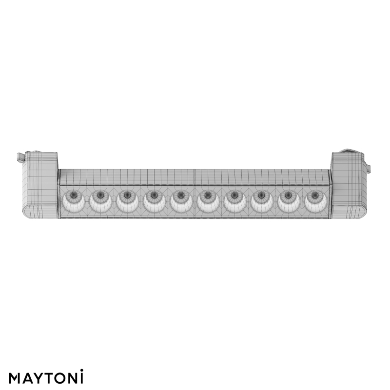 Трековый однофазный светильник Maytoni Points Rot TR010-1-10W3K-M-W
