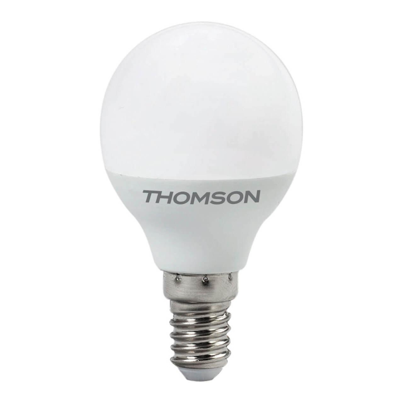 Лампа светодиодная Thomson E14 4W 3000K шар матовый TH-B2101