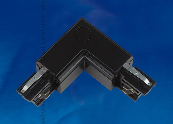 Соединитель для шинопроводов L-образный внешний (09762) Uniel UBX-A21 White