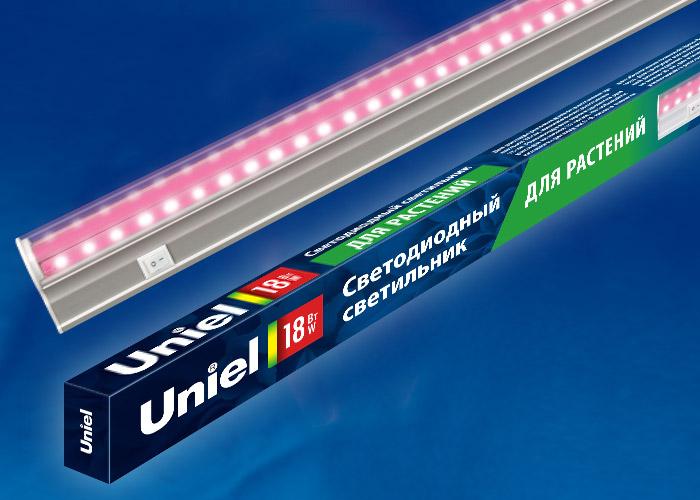 Линейный светодиодный светильник для растений (UL-00002992) Uniel ULI-P20-18W/SPSB IP40 White