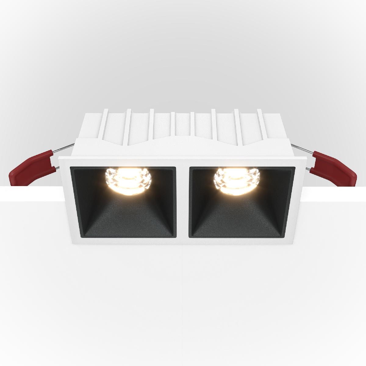 Встраиваемый светильник Maytoni Technical Alfa LED DL043-02-10W3K-D-SQ-WB