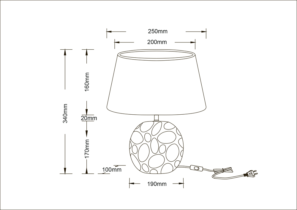 Настольная лампа Arte Lamp Poppy A4063LT-1GO
