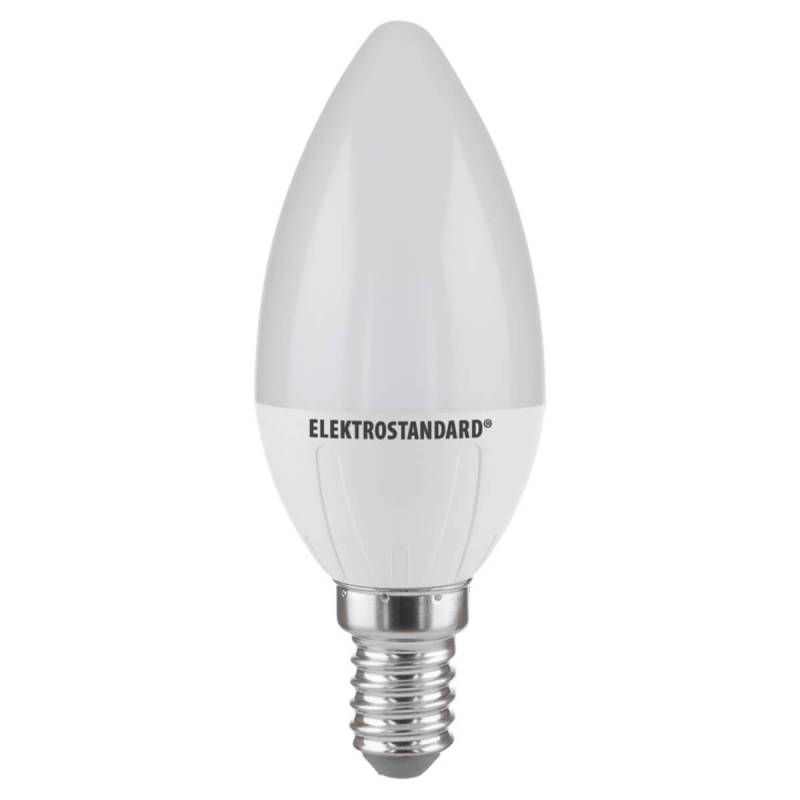 Лампа светодиодная Elektrostandard E14 8W 4200K свеча матовая 4690389152313
