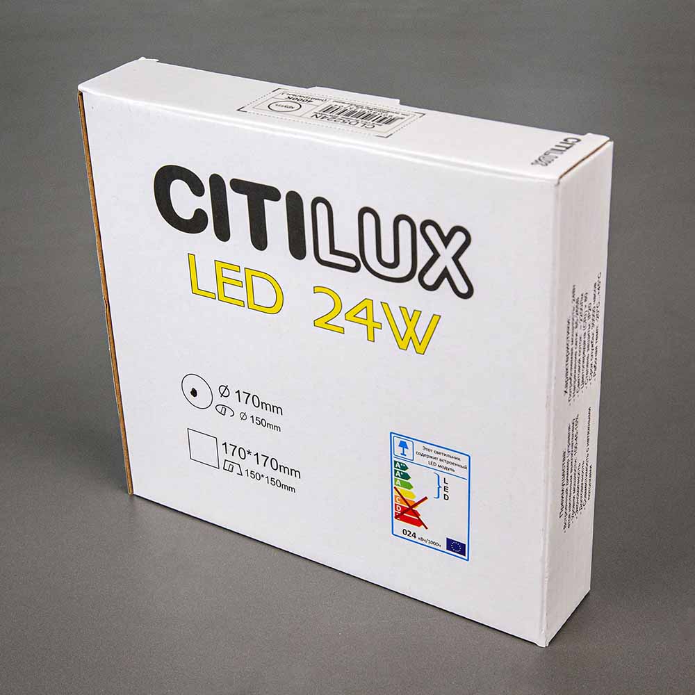 Встраиваемый светильник Citilux CLD5224W