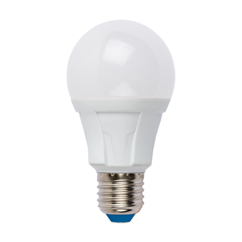 Лампа светодиодная (UL-00005038) Uniel E27 18W 6500K матовая LED-A60 18W/6500K/E27/FR PLP01WH