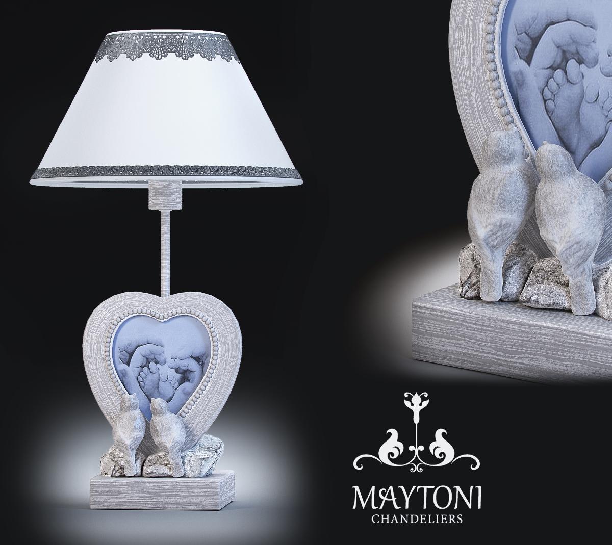 Настольная лампа Maytoni Bouquet ARM023-11-S