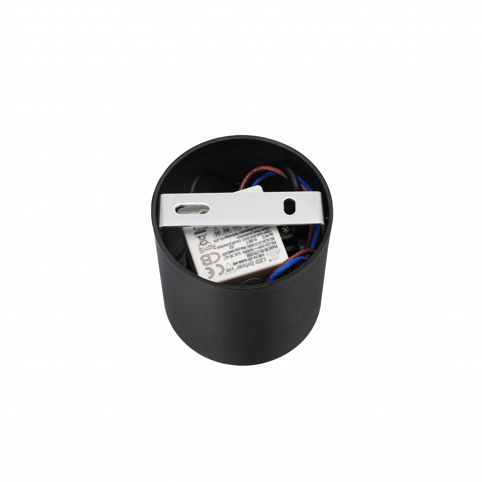 Накладной светильник iLedex Metrica 108-7W-D80-4000K-24DG-BK