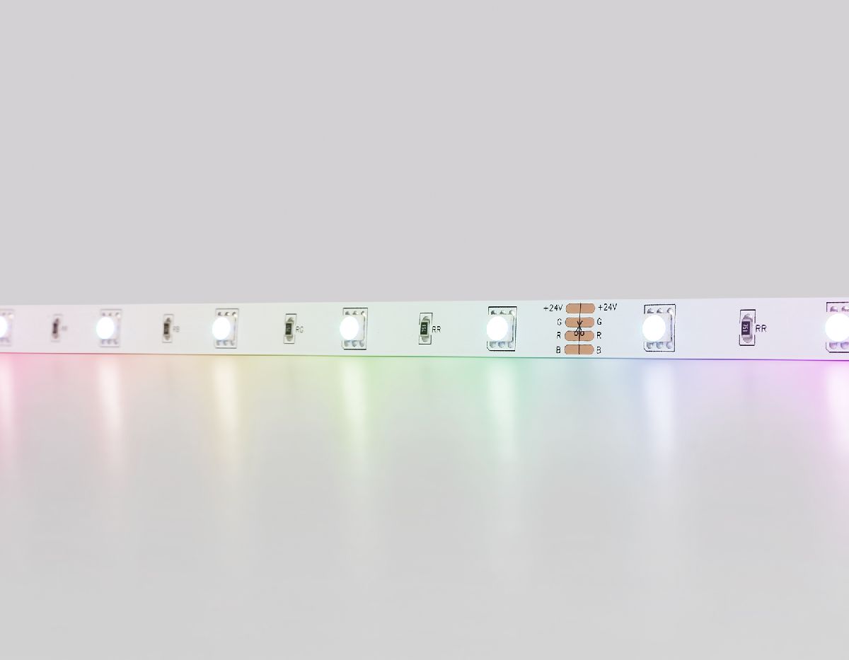 Светодиодная лента Ambrella Light LED Strip 24В 5050 7,2Вт/м RGB 5м IP20 GS4301