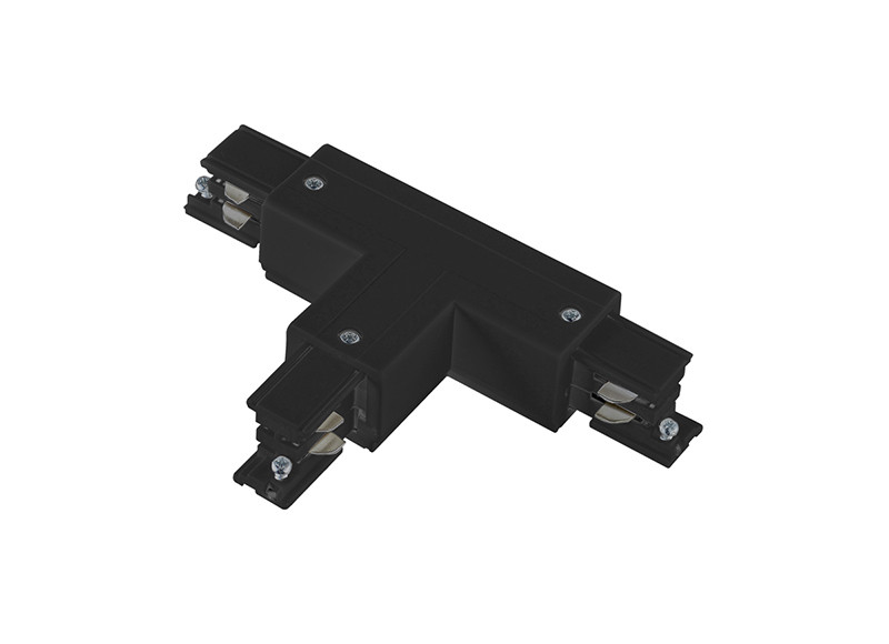 Коннектор Т-образный правый Donolux Track Black DL000218TRT1