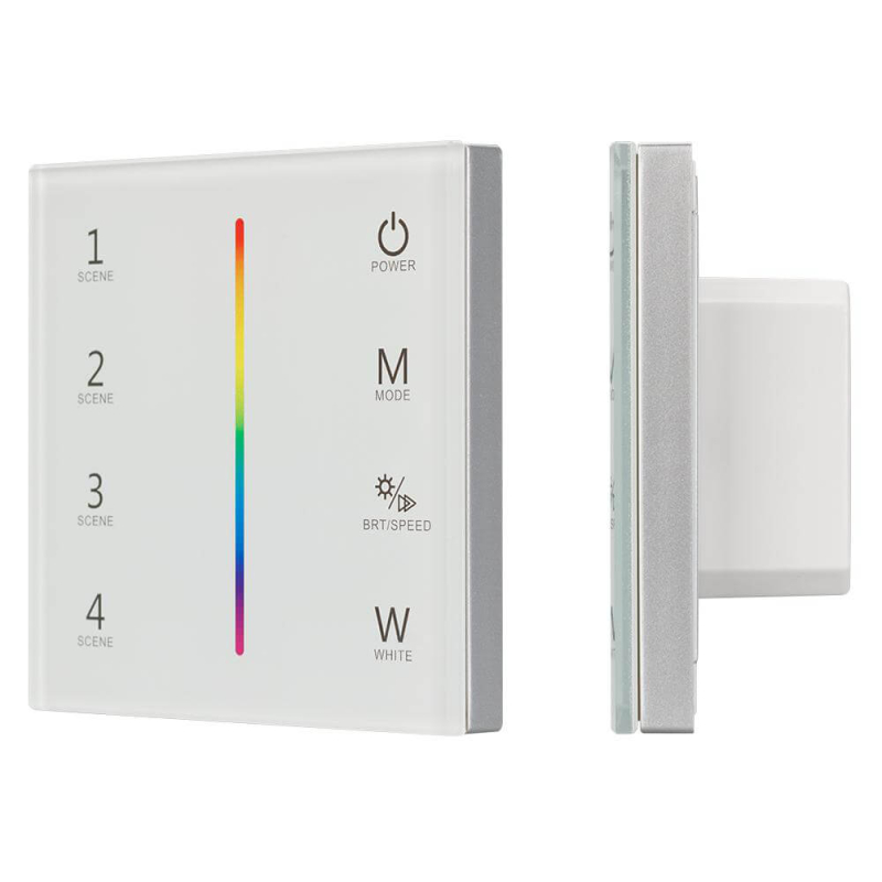 Панель Arlight Sens Smart-P22-RGBW White (12-24V, 4x3A, 2.4G) 025168