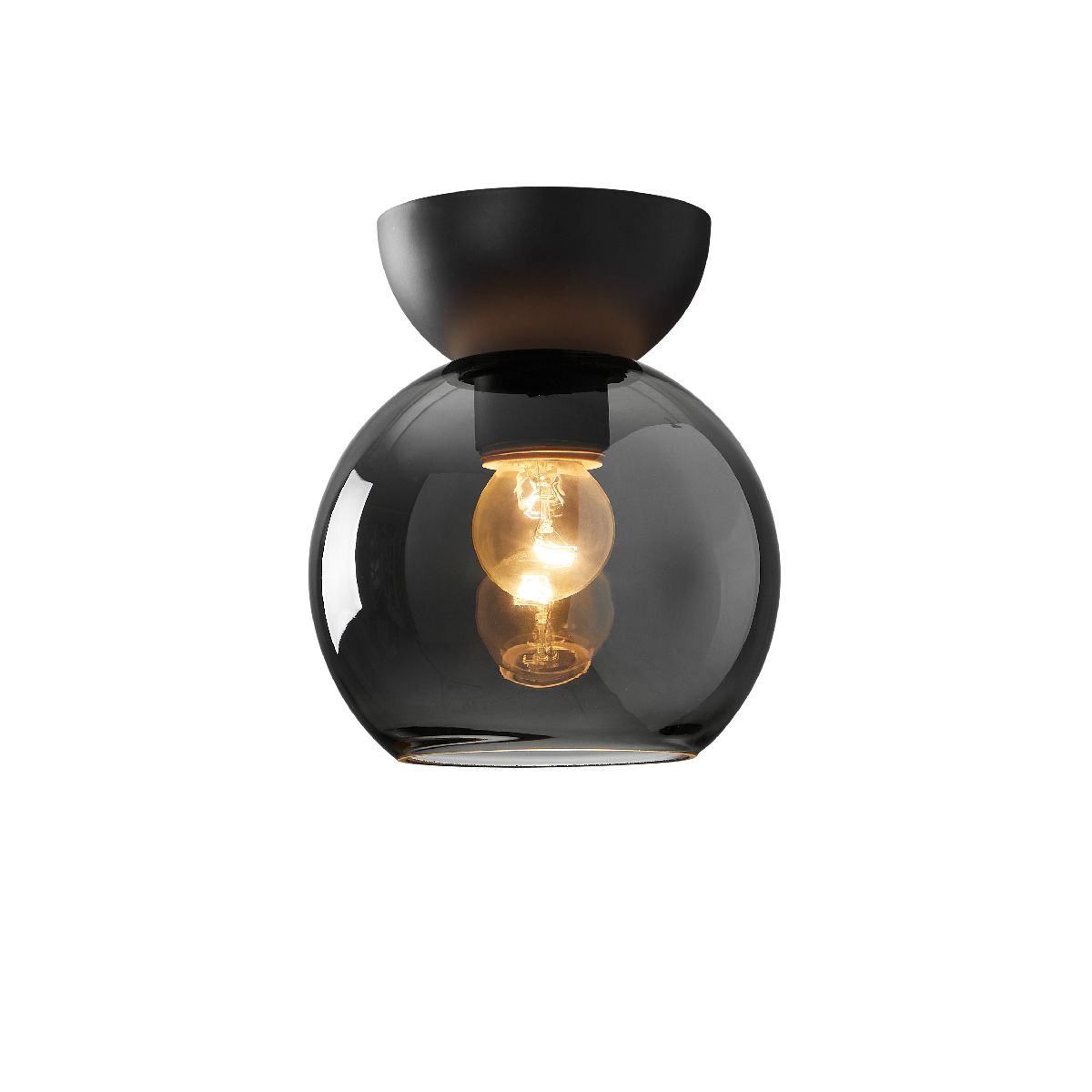Потолочный светильник iLamp Mono C6079-1 BK+SM