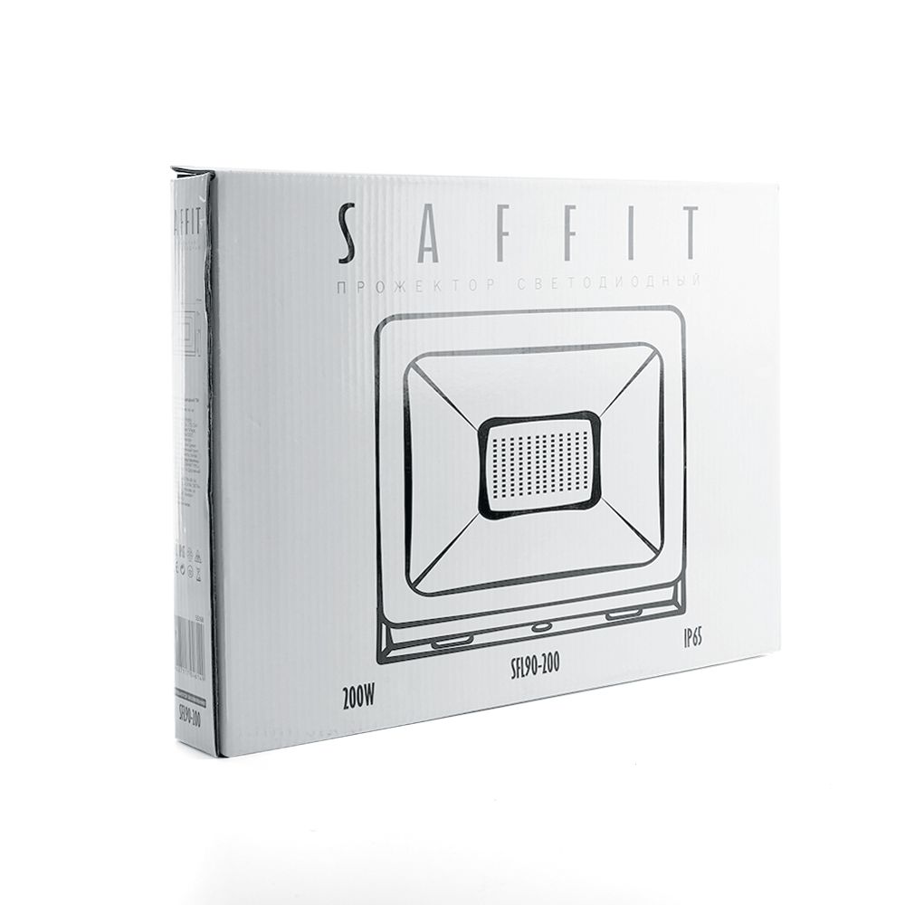 Светодиодный прожектор Saffit SFL90-200 IP65 200W 6400K 55168