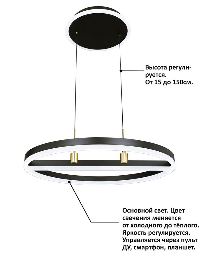 Подвесная люстра Natali Kovaltseva HIGH-TECH LED LAMPS 82048