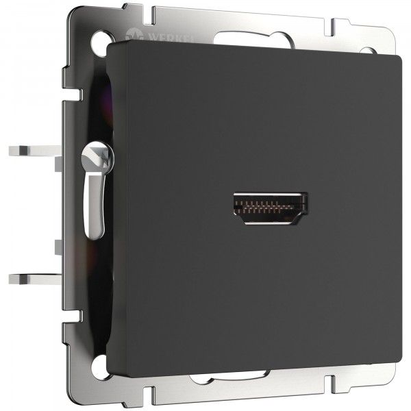 Розетка HDMI Werkel черный матовый 4690389157066 W1186008 a051601
