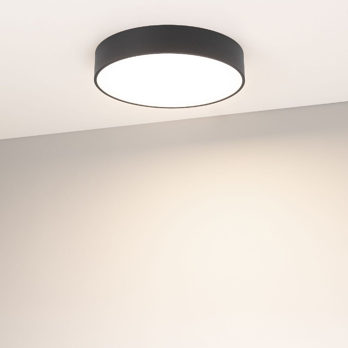 Потолочный светильник Arlight IM-RONDO-EMERGENCY-3H-R350-33W Day4000 (BK, 120 deg, 230V) 041068