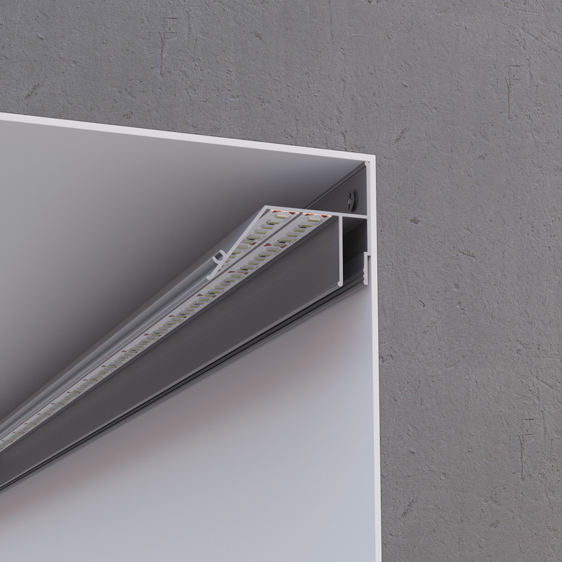 Алюминиевый профиль для натяжного потолка Apeyron 08-60