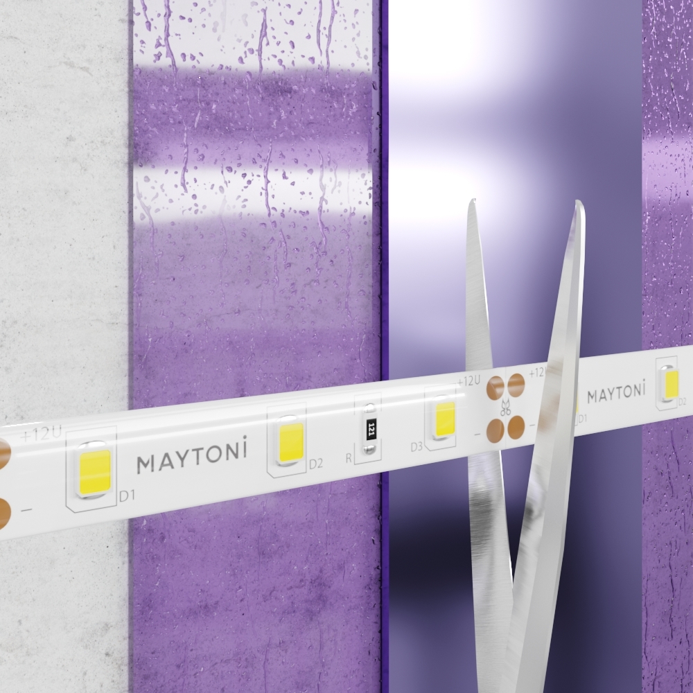 Светодиодная лента Maytoni Led Strip 12В 2835 7,2Вт/м 6000K 5м IP65 20006