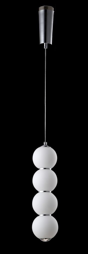 Подвесной светильник Crystal Lux Desi DESI SP4 CHROME/WHITE