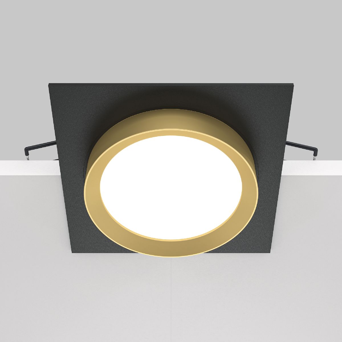 Встраиваемый светильник Maytoni Technical Hoop DL086-GX53-SQ-BG