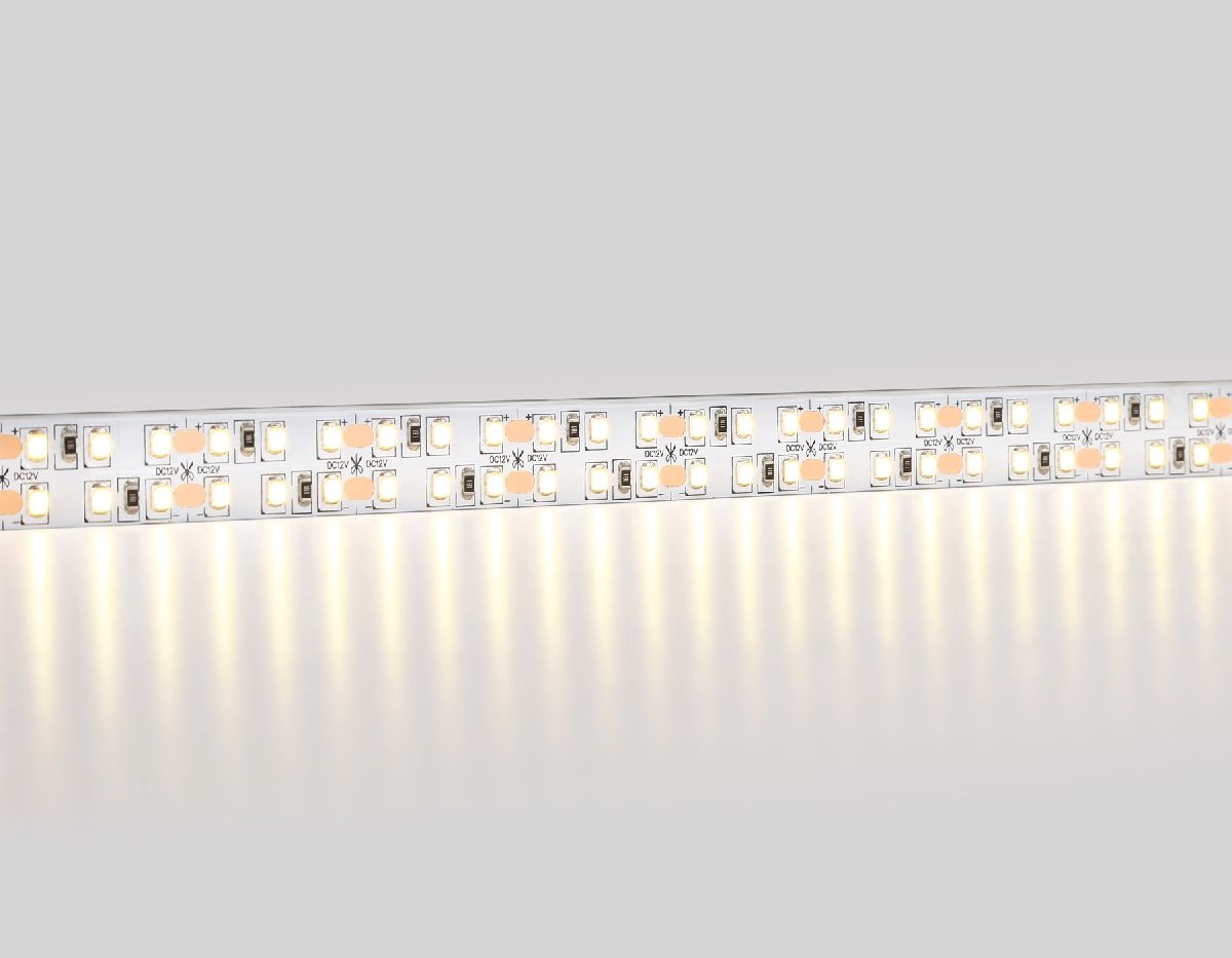 Светодиодная лента двухрядная Ambrella Light LED Strip 12В 2835 19,2Вт/м 3000K 5м IP20 GS1601