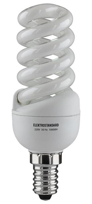 Лампа энергосберегающая SElektrostandard MT E14 15W Мини-спираль желтый 4690389001819