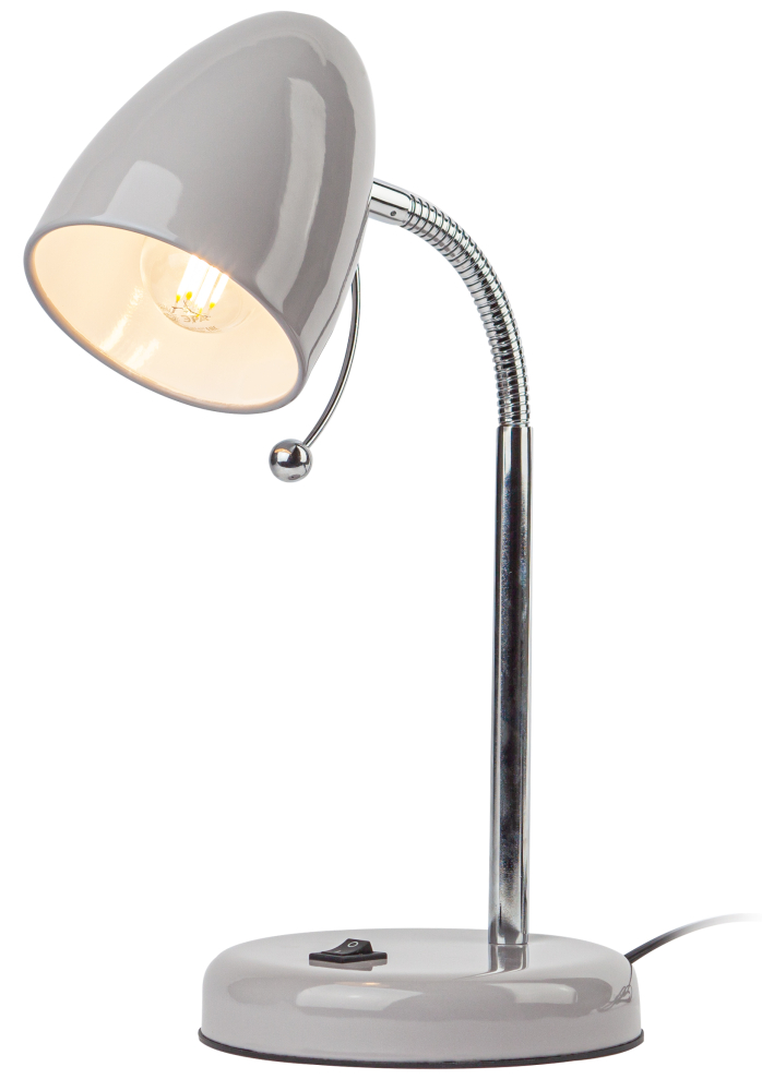 Настольная лампа ЭРА N-116-Е27-40W-GY Б0047203