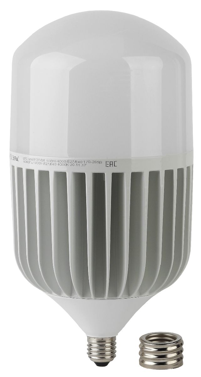 Лампа светодиодная Эра E40 100W 4000K LED POWER T160-100W-4000-E27/E40 Б0032089