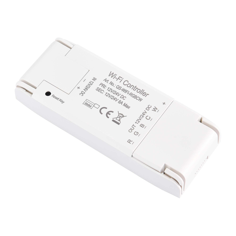 WIFI контроллер RGBCW для светодиодных лент ST Luce Functional 12/24V 8A ST9000.500.01RGBCW