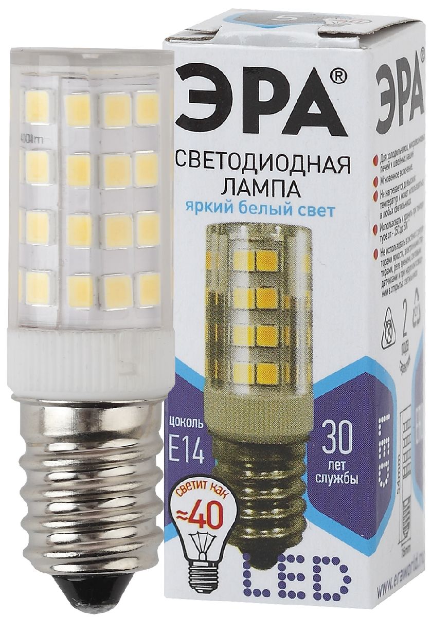 Лампа светодиодная Эра E14 5W 4000K LED T25-5W-CORN-840-E14 Б0033031