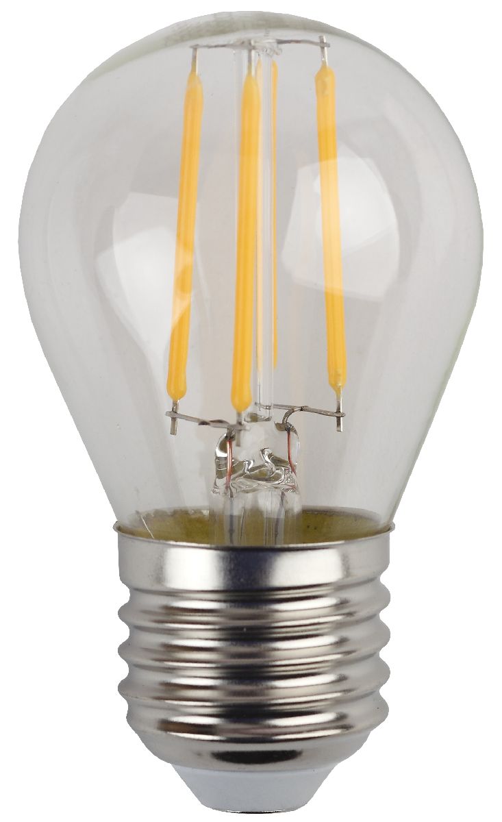 Лампа светодиодная Эра E27 7W 2700K F-LED P45-7W-827-E27 Б0035591