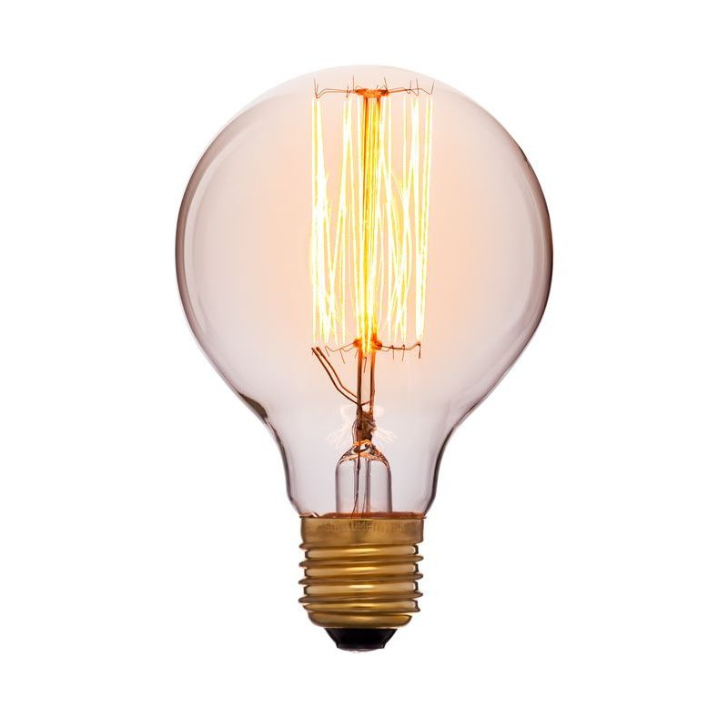 Лампа накаливания Sun Lumen E27 40W золотой 051-972а