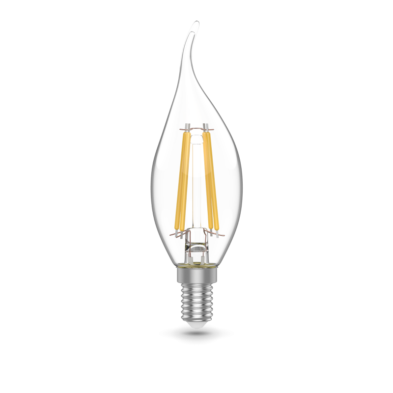 Лампа светодиодная Gauss Basic Filament E14 5,5W 4100K 1041126T