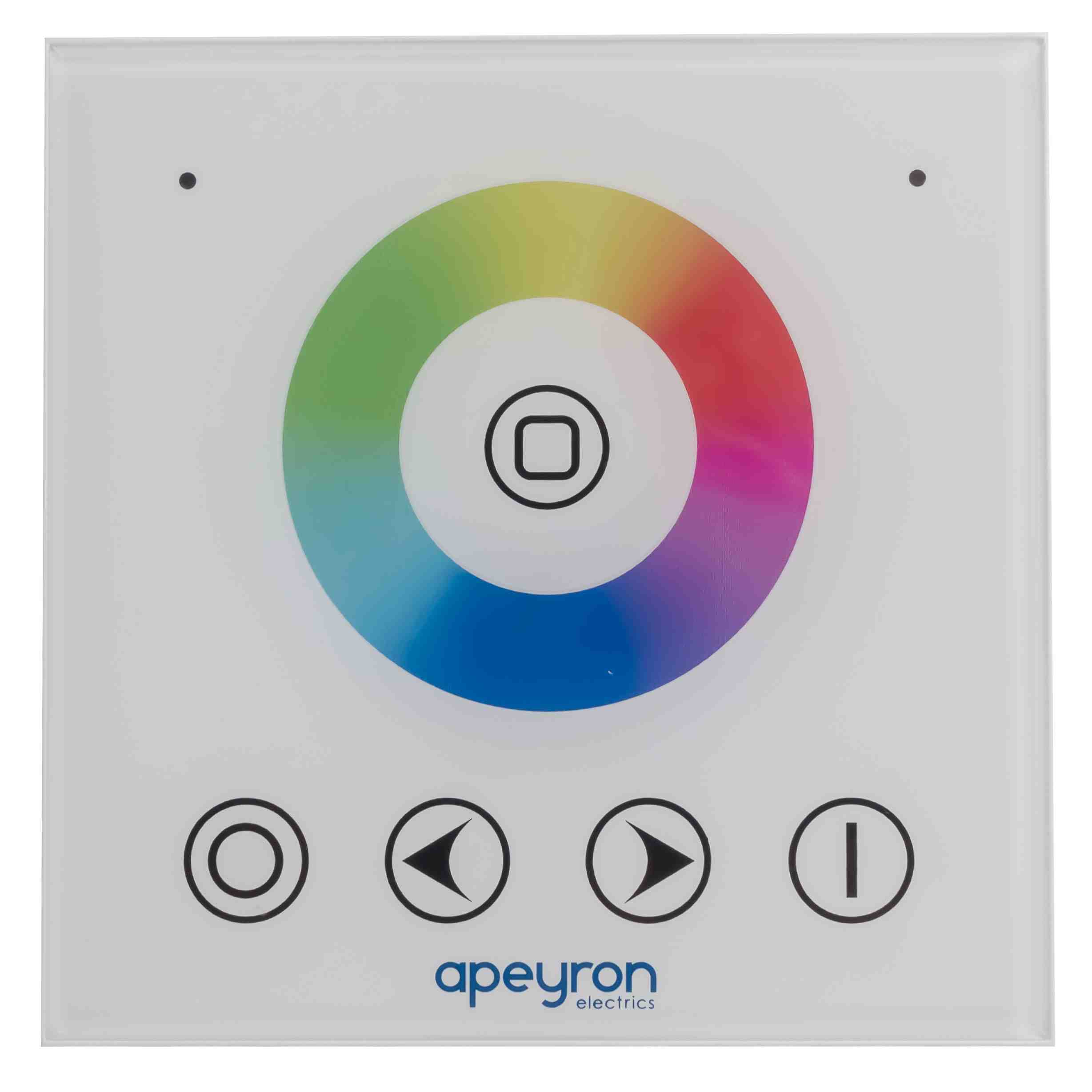 Контроллер RGB Apeyron 12В 144Вт встраиваемый с сенсорной панелью 04-09