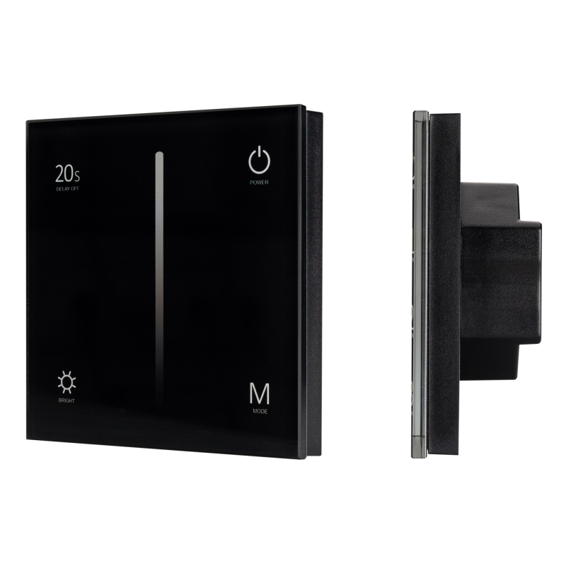 Панель Arlight Smart-P35-Dim-IN Black (230V, 0-10V, Sens, 2.4G) 028113