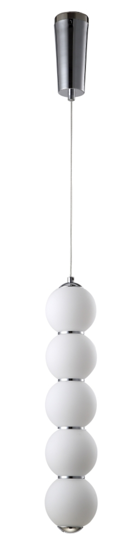 Подвесной светильник Crystal Lux Desi DESI SP5 CHROME/WHITE