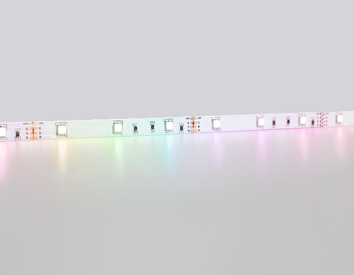 Светодиодная лента Ambrella Light LED Strip 12В 5050 7,2Вт/м RGB 5м IP20 GS2201