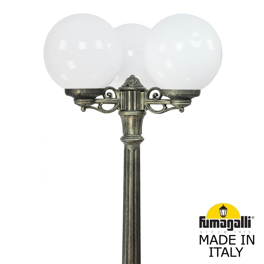 Парковый светильник Fumagalli Globe G30.156.S30.BYF1R