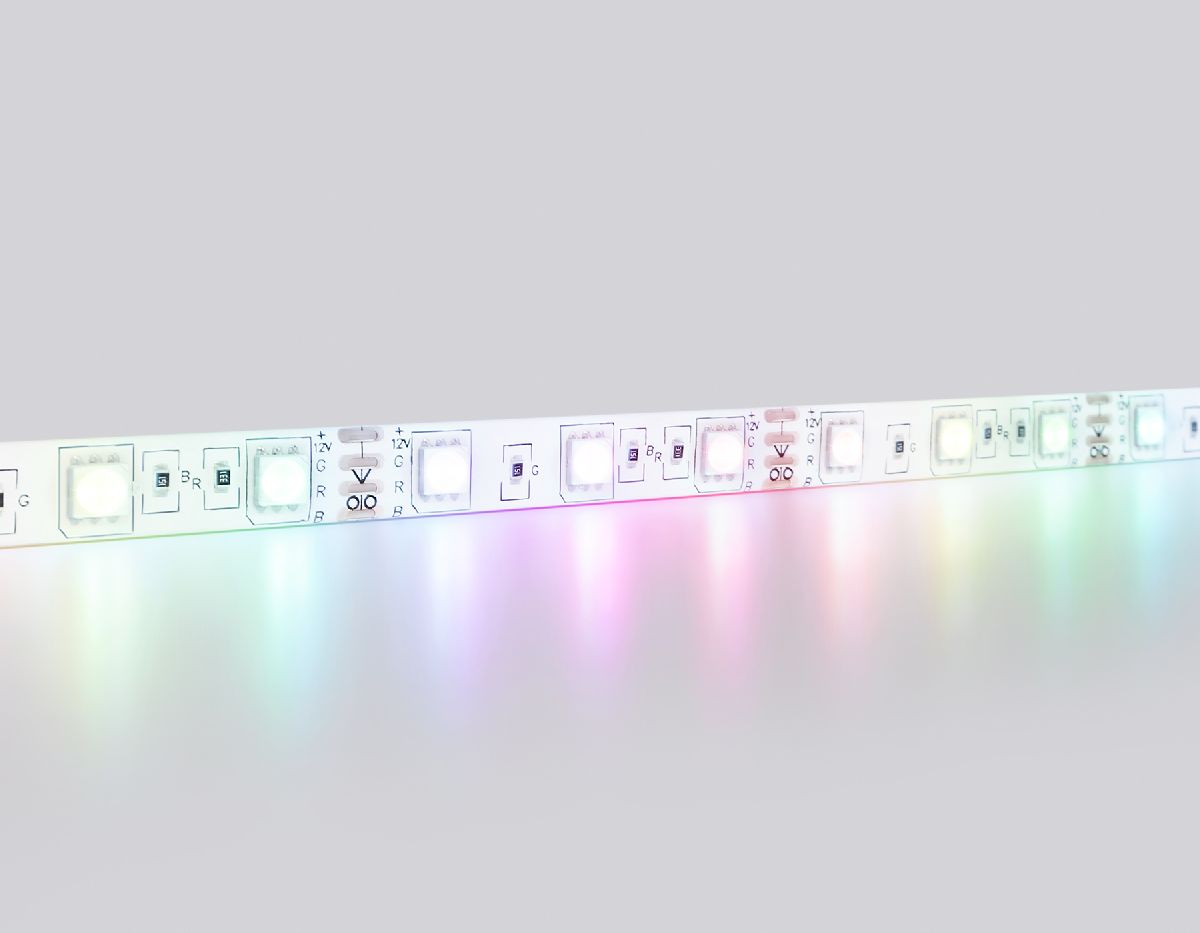 Светодиодная лента Ambrella Light LED Strip 12В 5050 14,4Вт/м RGB 5м IP65 GS2302