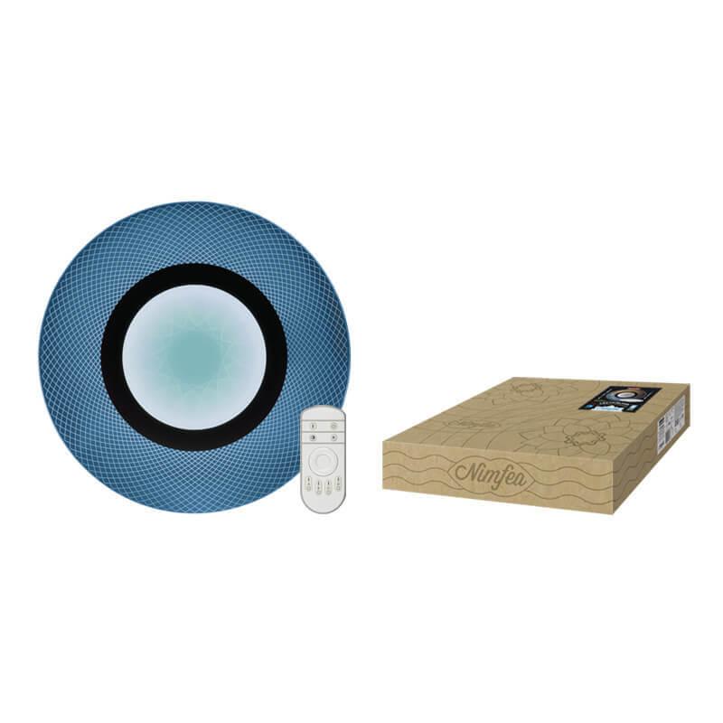 Потолочный светодиодный светильник Fametto Nimfea DLC-N501 38W GLASS/CLEAR