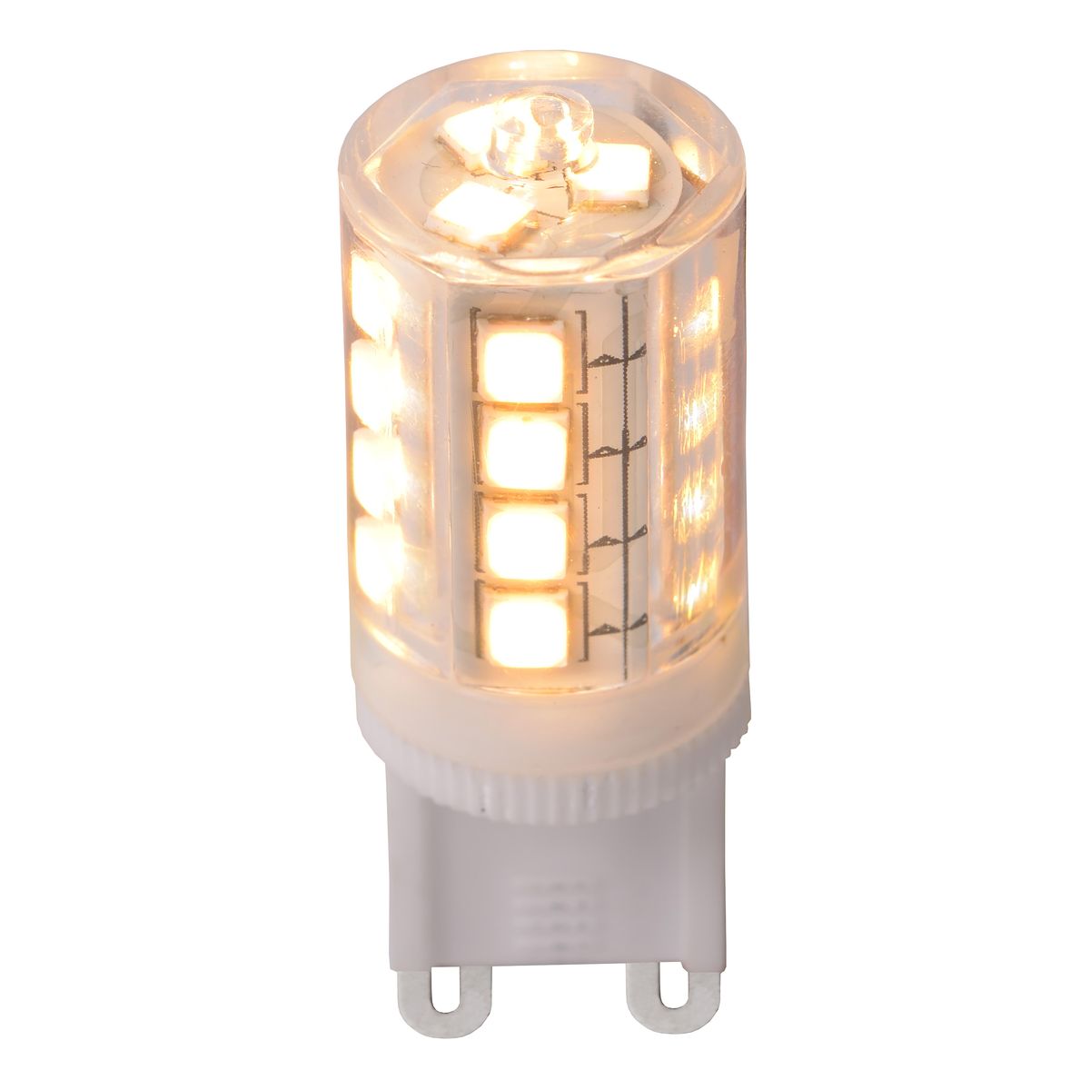 Лампа светодиодная диммируемая Lucide Led Bulb G9 3,5W 2700K прозрачная 49026/03/31